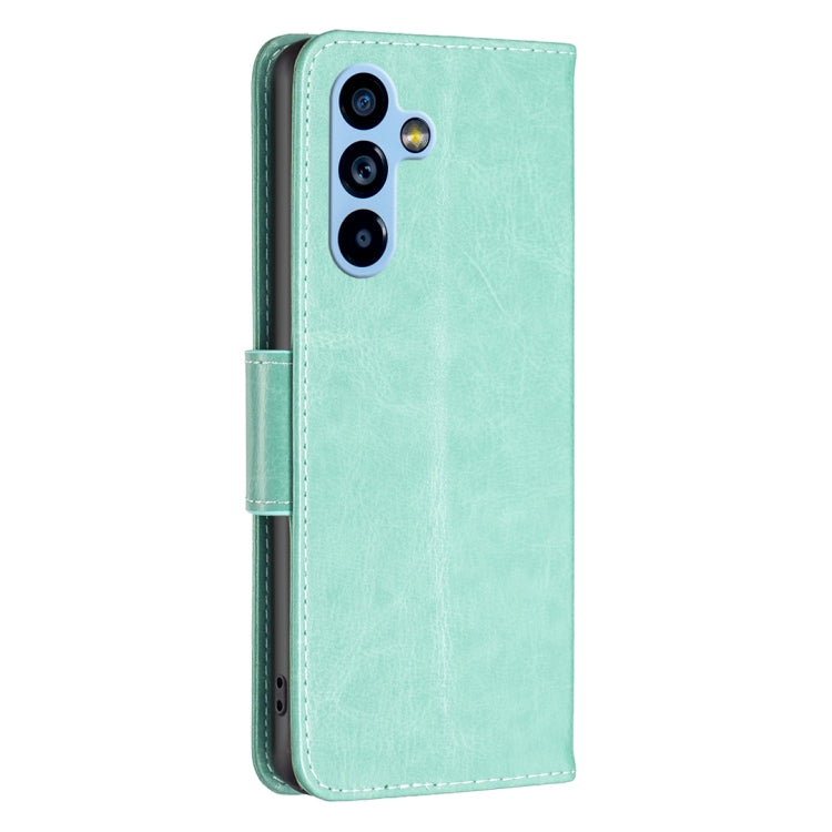 Embossing Two Butterflies Pattern Leather Case, For Samsung Galaxy A54 5G