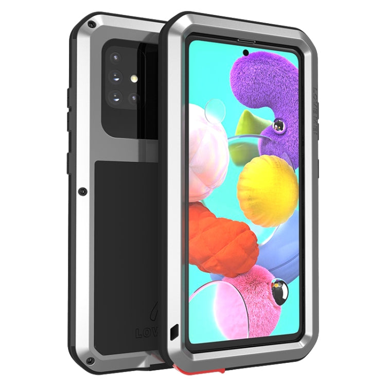 LOVE MEI Metal Shockproof Waterproof Dustproof Protective Case, For Huawei P40, For Huawei P40 Pro, For Samsung Galaxy A51, For Samsung Galaxy A40s, For Samsung Galaxy A50, For Samsung Galaxy A71, For Samsung Galaxy S20, For Samsung Galaxy A70s        ...