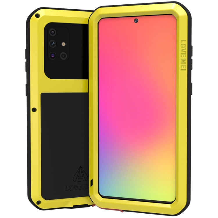 LOVE MEI Metal Shockproof Waterproof Dustproof Protective Case, For Huawei P40, For Huawei P40 Pro, For Samsung Galaxy A51, For Samsung Galaxy A40s, For Samsung Galaxy A50, For Samsung Galaxy A71, For Samsung Galaxy A70s, For Samsung Galaxy S20        ...