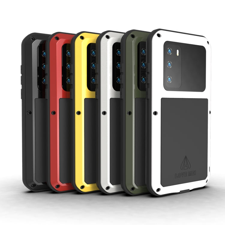 LOVE MEI Metal Shockproof Waterproof Dustproof Protective Case, For Huawei P40, For Huawei P40 Pro, For Samsung Galaxy A51, For Samsung Galaxy A40s, For Samsung Galaxy A50, For Samsung Galaxy A71, For Samsung Galaxy S20, For Samsung Galaxy A70s        ...