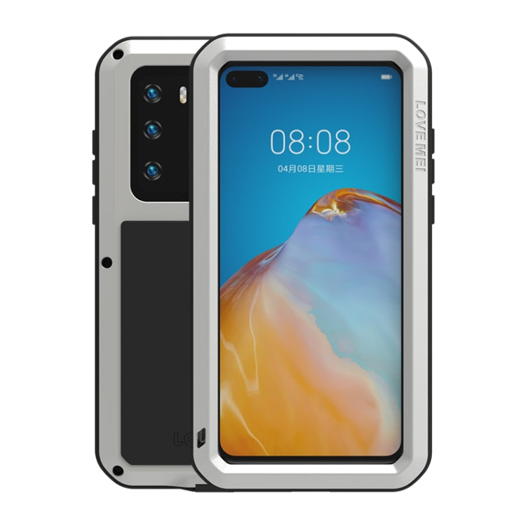 LOVE MEI Metal Shockproof Waterproof Dustproof Protective Case, For Huawei P40, For Huawei P40 Pro, For Samsung Galaxy A51, For Samsung Galaxy A40s, For Samsung Galaxy A50, For Samsung Galaxy A71, For Samsung Galaxy S20, For Samsung Galaxy A70s        ...