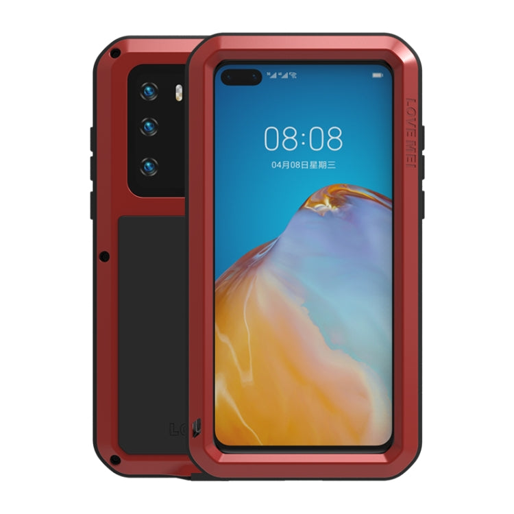 LOVE MEI Metal Shockproof Waterproof Dustproof Protective Case, For Huawei P40, For Huawei P40 Pro, For Samsung Galaxy A51, For Samsung Galaxy A40s, For Samsung Galaxy A50, For Samsung Galaxy A71, For Samsung Galaxy S20, For Samsung Galaxy A70s        ...