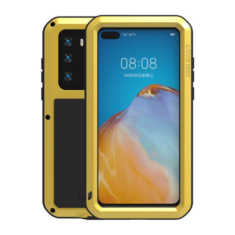 LOVE MEI Metal Shockproof Waterproof Dustproof Protective Case, For Huawei P40, For Huawei P40 Pro, For Samsung Galaxy A51, For Samsung Galaxy A40s, For Samsung Galaxy A50, For Samsung Galaxy A71, For Samsung Galaxy S20, For Samsung Galaxy A70s        ...