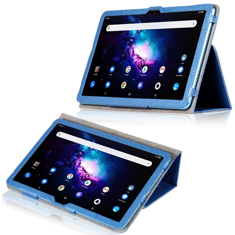 Printed Leather Tablet Case with Holder, For TCL 10 TabMax 4G
