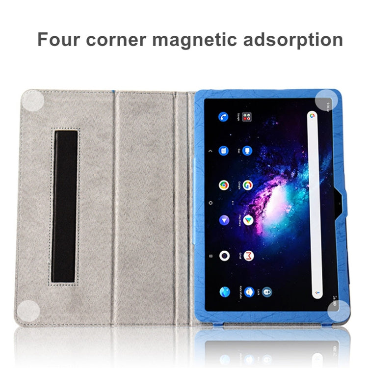 Printed Leather Tablet Case with Holder, For TCL 10 TabMax 4G