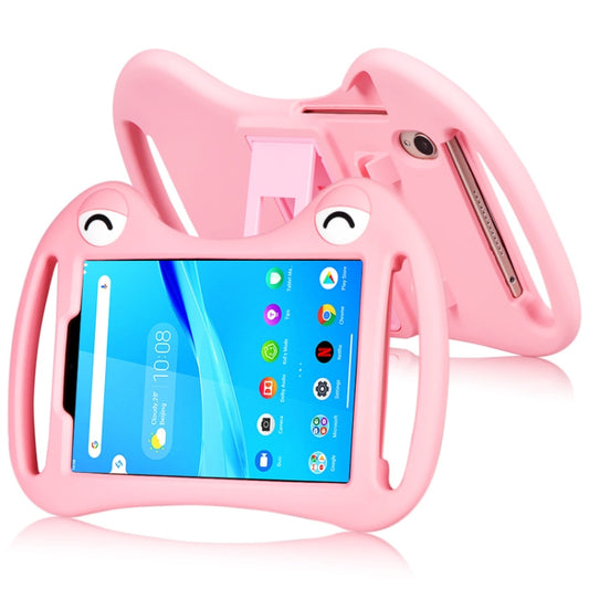 Cartoon Silicone Shockproof Protective Tablet Case with Stand & Handheld, For TCL Tab 8 4G
