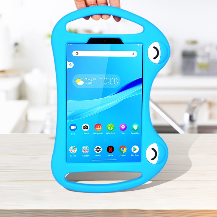 Cartoon Silicone Shockproof Protective Tablet Case with Stand & Handheld, For TCL Tab 8 4G