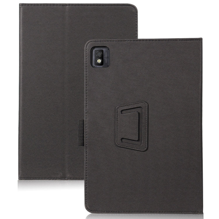 Skin Texture Leather Tablet Case with Holder, For TCL NxtPaper 10s