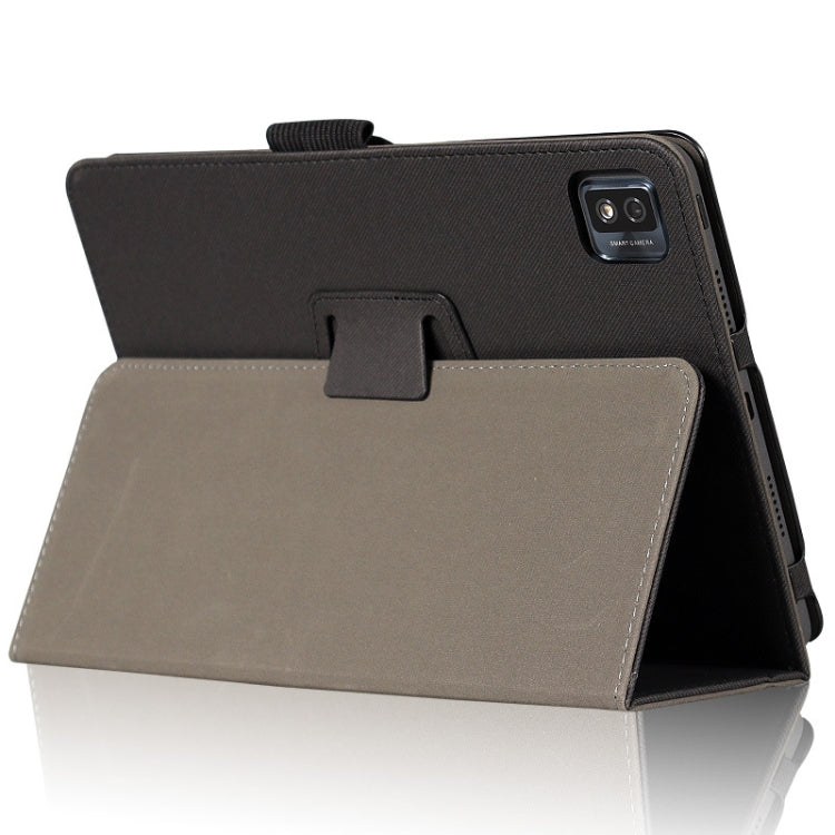 Skin Texture Leather Tablet Case with Holder, For TCL NxtPaper 10s