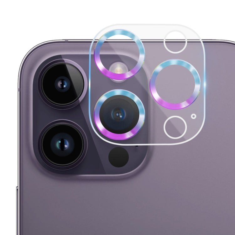 Tempered Glass CD Texture Back Camera Film, For iPhone 14 Pro Max / 14 Pro (1 PS)