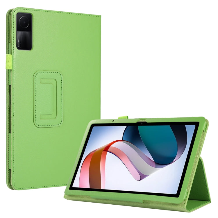 Litchi Texture Leather Tablet Case with Holder, For Xiaomi Redmi Pad 10.61