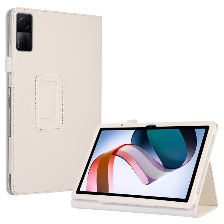 Litchi Texture Leather Tablet Case with Holder, For Xiaomi Redmi Pad 10.61