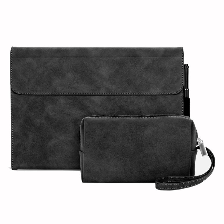 Sheepskin All-Inclusive Shockproof Protective Case with Power Pack, For Microsoft Surface Pro 9 / Surface Pro 10