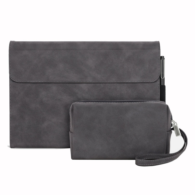 Sheepskin All-Inclusive Shockproof Protective Case with Power Pack, For Microsoft Surface Pro 9 / Surface Pro 10