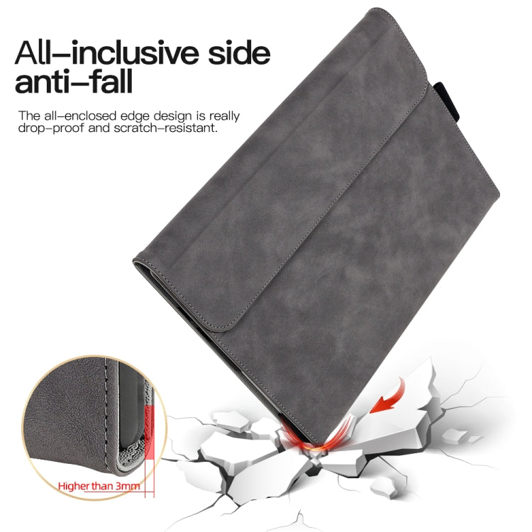 Sheepskin All-Inclusive Shockproof Protective Case with Power Pack, For Microsoft Surface Pro 9 / Surface Pro 10