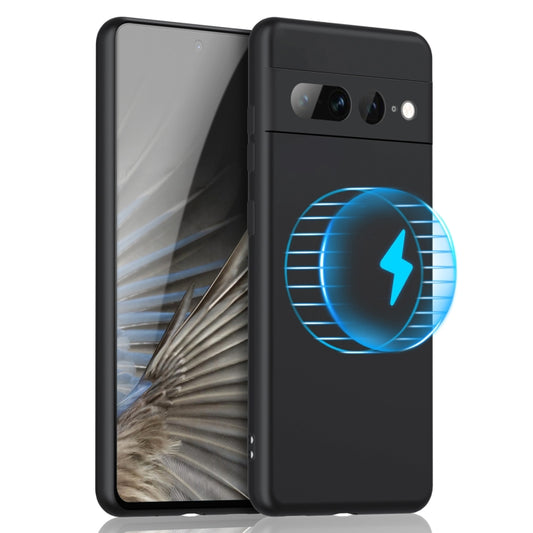 MagSafe Magnetic Liquid Silicone Phone Case, For Google Pixel 7, For Google Pixel 7 Pro
