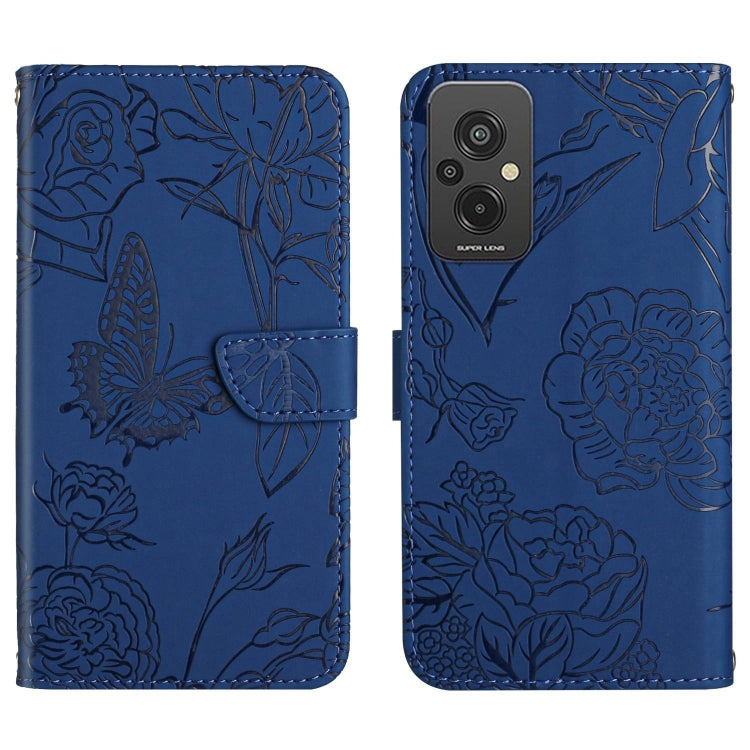 HT03 Skin Feel Butterfly Embossed Flip Leather Phone Case, For Xiaomi Redmi 11 Prime 4G, For Xiaomi Redmi 11 Prime 5G, For Xiaomi Redmi Note 12 China, For Xiaomi Redmi Note 12 Pro 5G China, For Xiaomi Redmi Note 12 Pro+ China/Note 12 Explorer          ...