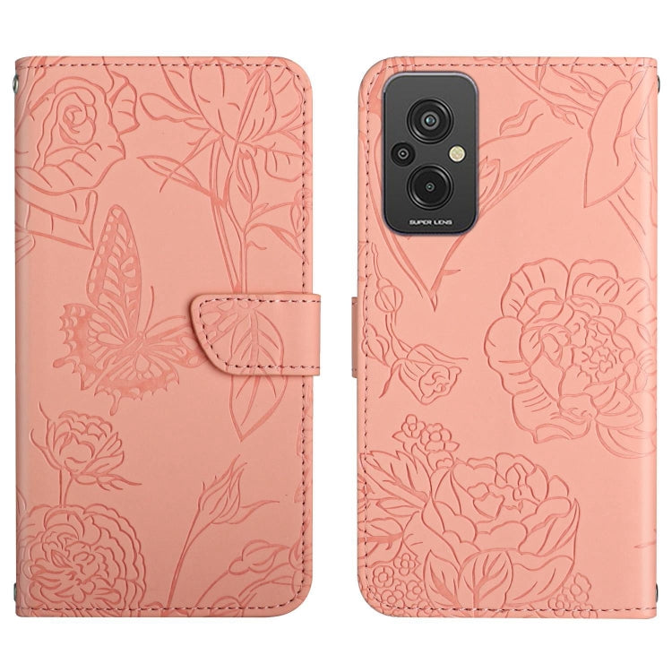 HT03 Skin Feel Butterfly Embossed Flip Leather Phone Case, For Xiaomi Redmi 11 Prime 4G, For Xiaomi Redmi 11 Prime 5G, For Xiaomi Redmi Note 12 China, For Xiaomi Redmi Note 12 Pro 5G China, For Xiaomi Redmi Note 12 Pro+ China/Note 12 Explorer          ...
