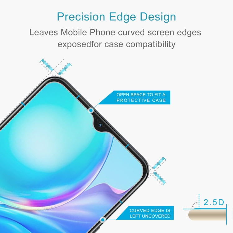 50 PCS 0.26mm 9H 2.5D Tempered Glass Film, For Blackview A85(50 PCS)