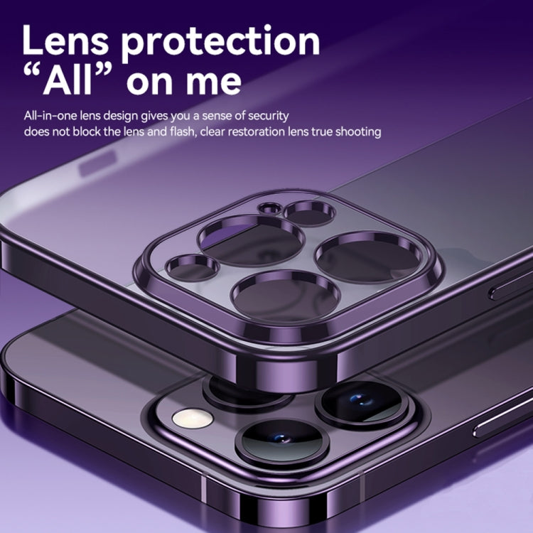 SULADA Electroplating Frosted All-inclusive TPU Phone Case, For iPhone 14, For iPhone 14 Plus, For iPhone 14 Pro, For iPhone 14 Pro Max