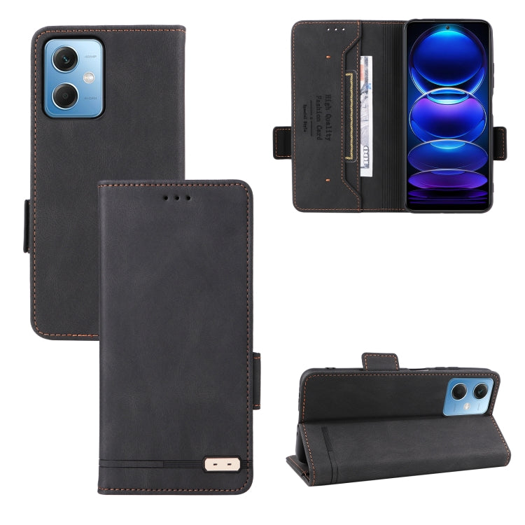 Magnetic Clasp Flip Leather Phone Case, For Xiaomi Redmi Note 12 5G, For Xiaomi Redmi Note 12 Pro 5G China, For Motorola Moto G72 4G