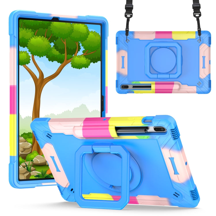 Silicone + PC Bracelet Holder Tablet Case, For Lenovo Tab M10 HD 2nd Gen, For Samsung Galaxy Tab S7+ / S8+ / S7 FE