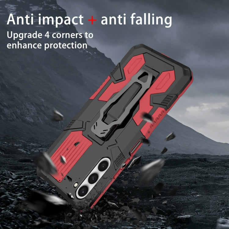 Armor Warrior Shockproof PC + TPU Phone Case, For Samsung Galaxy S23+ 5G