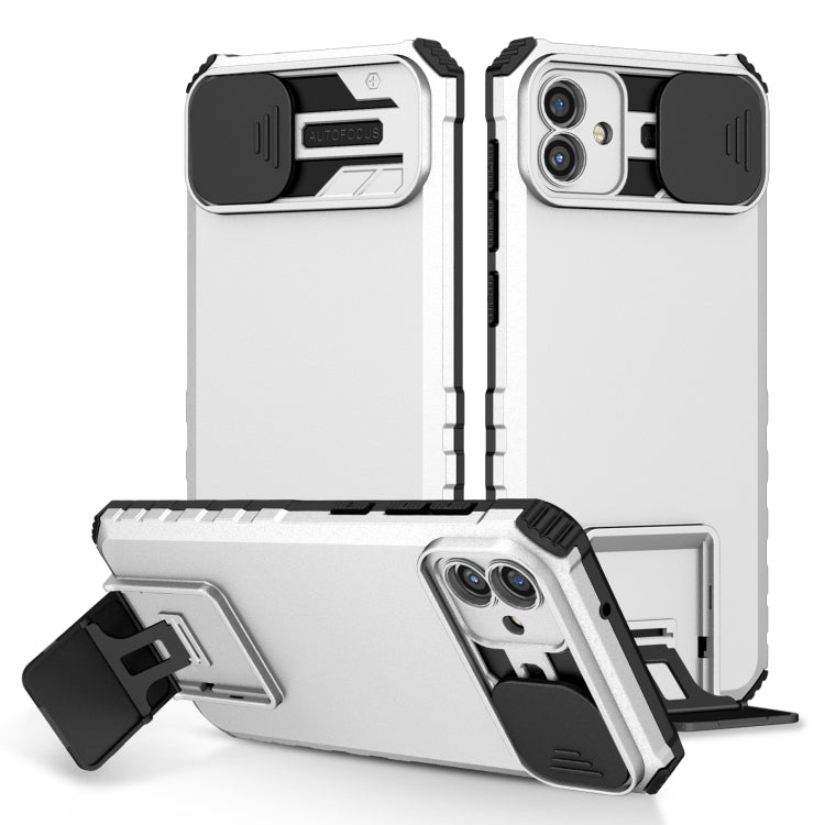 Stereoscopic Holder Sliding Camshield Phone Case, For Samsung Galaxy A04 4G, For Samsung Galaxy S23 5G, For Samsung Galaxy S23+ 5G, For Samsung Galaxy S23 Ultra 5G, For Samsung Galaxy A14 5G