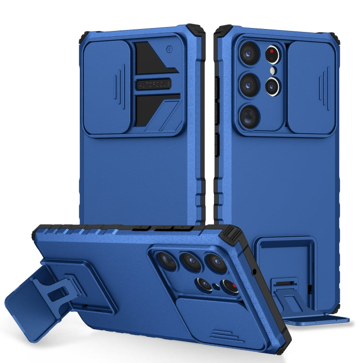 Stereoscopic Holder Sliding Camshield Phone Case, For Samsung Galaxy A04 4G, For Samsung Galaxy S23 5G, For Samsung Galaxy S23+ 5G, For Samsung Galaxy S23 Ultra 5G, For Samsung Galaxy A14 5G