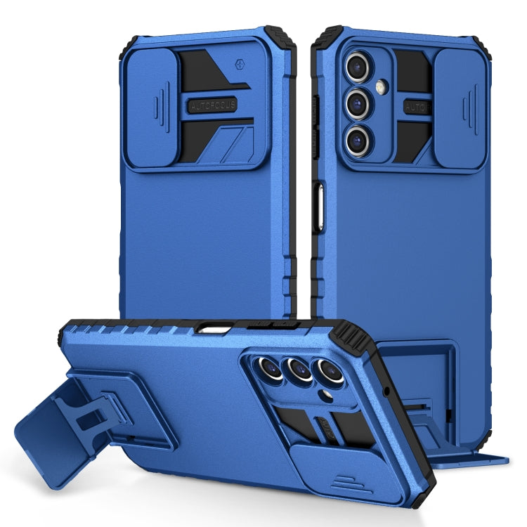 Stereoscopic Holder Sliding Camshield Phone Case, For Samsung Galaxy A04 4G, For Samsung Galaxy S23 5G, For Samsung Galaxy S23+ 5G, For Samsung Galaxy S23 Ultra 5G, For Samsung Galaxy A14 5G