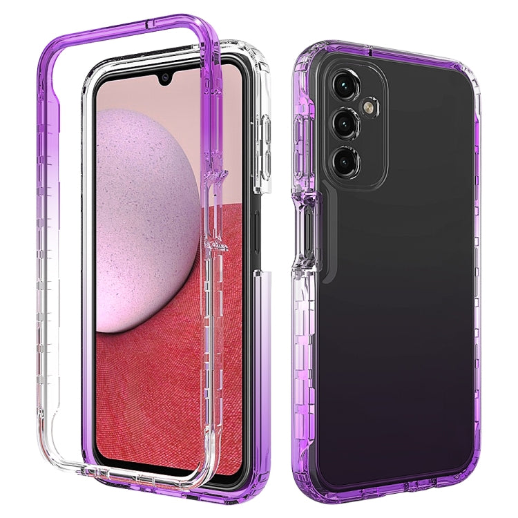 Transparent Gradient Color TPU + PC Protective Phone Case, For Samsung Galaxy A14 5G