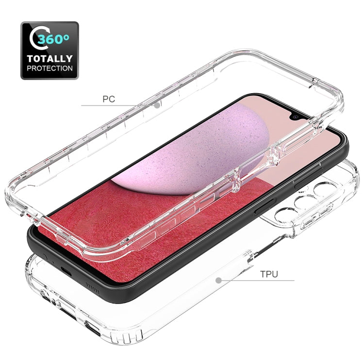 Transparent Gradient Color TPU + PC Protective Phone Case, For Samsung Galaxy A14 5G