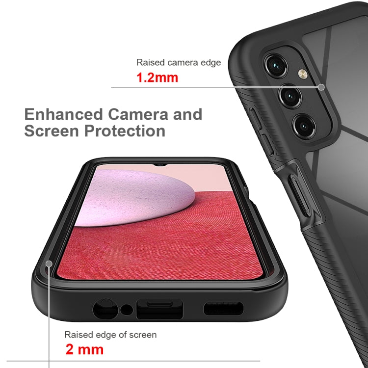 Two-layer Integrated Transparent TPU + PC Protective Phone Case, For Samsung Galaxy A14 5G