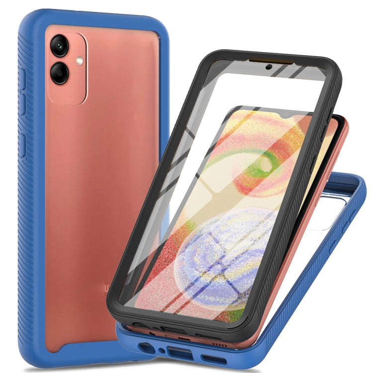 Two-layer Integrated Transparent TPU + PC + PET Protective Phone Case, For Samsung Galaxy A04, For Samsung Galaxy A14 5G