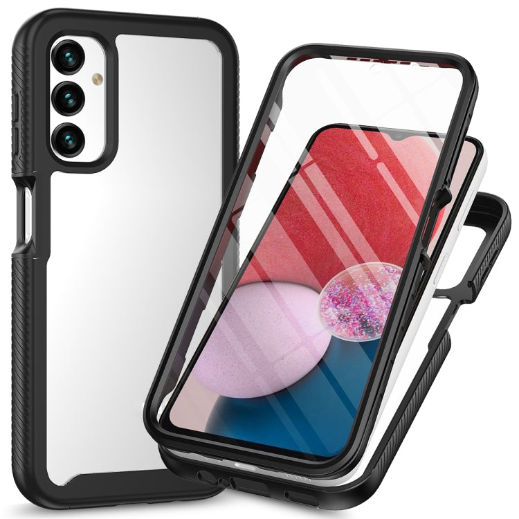 Two-layer Integrated Transparent TPU + PC + PET Protective Phone Case, For Samsung Galaxy A04, For Samsung Galaxy A14 5G