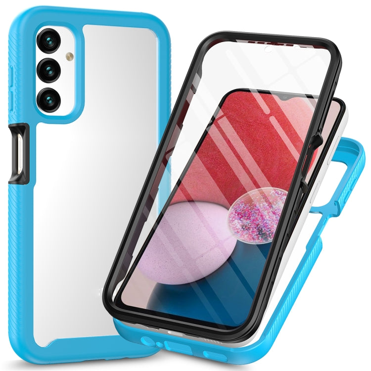 Two-layer Integrated Transparent TPU + PC + PET Protective Phone Case, For Samsung Galaxy A04, For Samsung Galaxy A14 5G