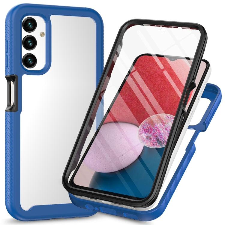 Two-layer Integrated Transparent TPU + PC + PET Protective Phone Case, For Samsung Galaxy A04, For Samsung Galaxy A14 5G