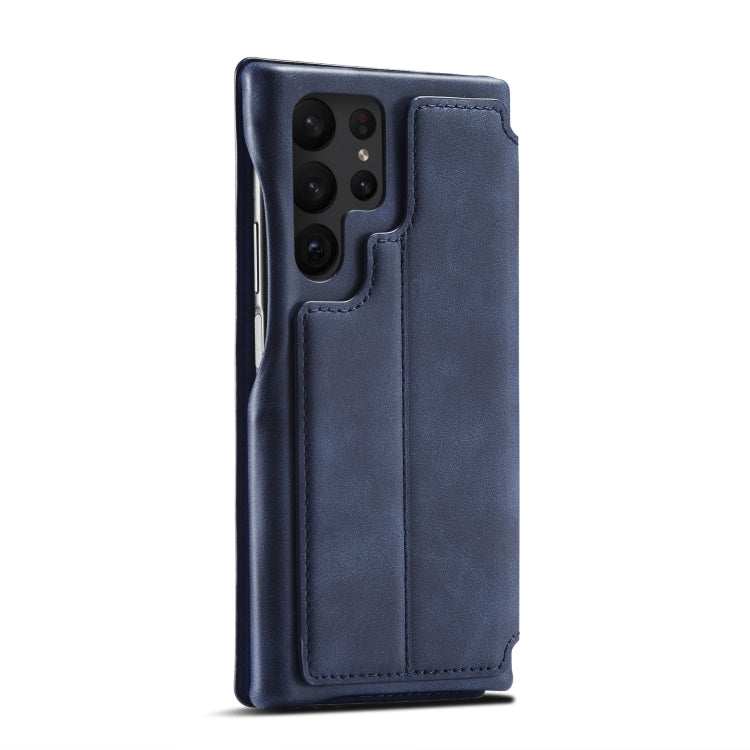 LC.IMEEKE Hon Ancient Series Horizontal Flip Leather Phone Case, For Samsung Galaxy S23 Ultra 5G