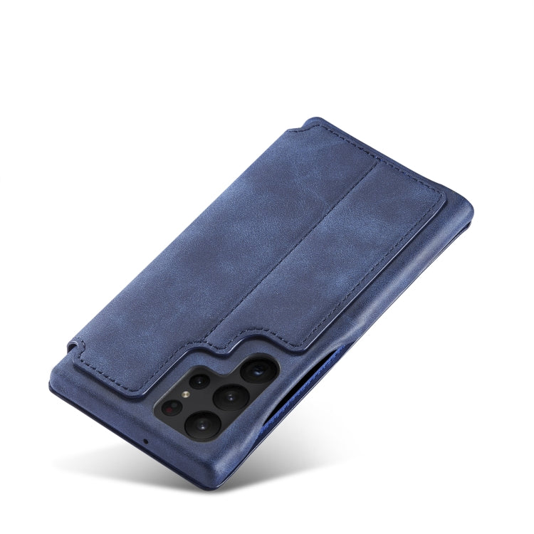 LC.IMEEKE Hon Ancient Series Horizontal Flip Leather Phone Case, For Samsung Galaxy S23 Ultra 5G
