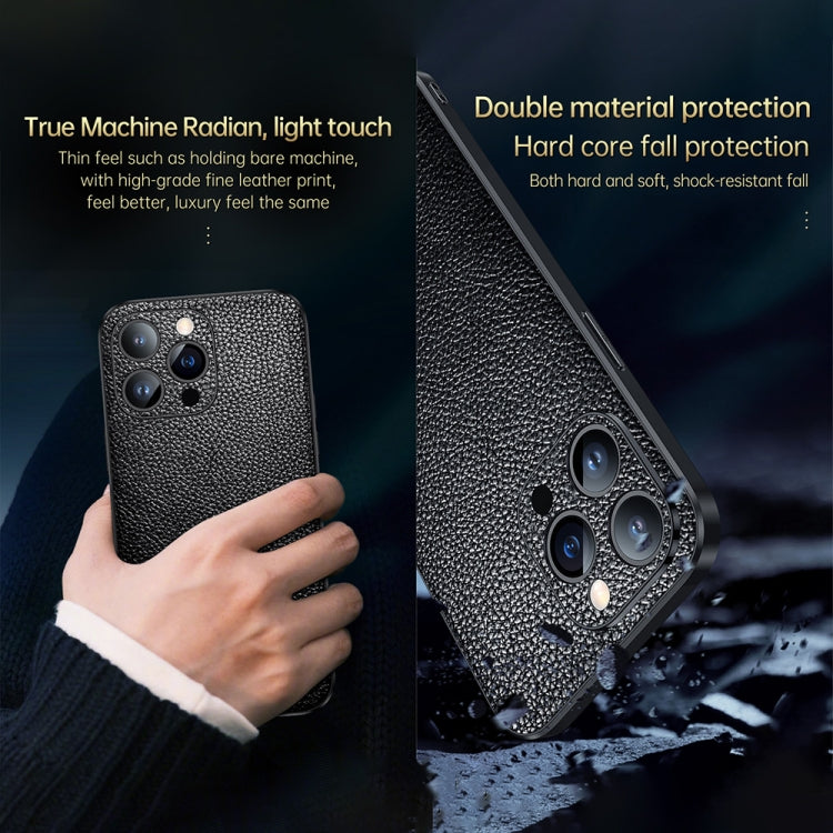 SULADA Invisible Bracket Leather Back Cover Phone Case, For iPhone 14, For iPhone 14 Plus, For iPhone 14 Pro, For iPhone 14 Pro Max, For iPhone 13, For iPhone 13 Pro, For iPhone 13 Pro Max