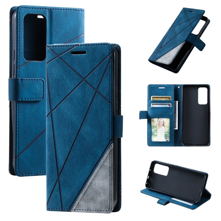 Skin Feel Splicing Leather Phone Case, For OPPO A57 2022, For Realme C30 4G, For Samsung Galaxy S23 5G, For Samsung Galaxy S23+ 5G, For Samsung Galaxy S23 Ultra 5G, For Xiaomi 12T / Redmi K50 Ultra, For Xiaomi Redmi 11 Prime 4G, For Samsung Galaxy A14 ...