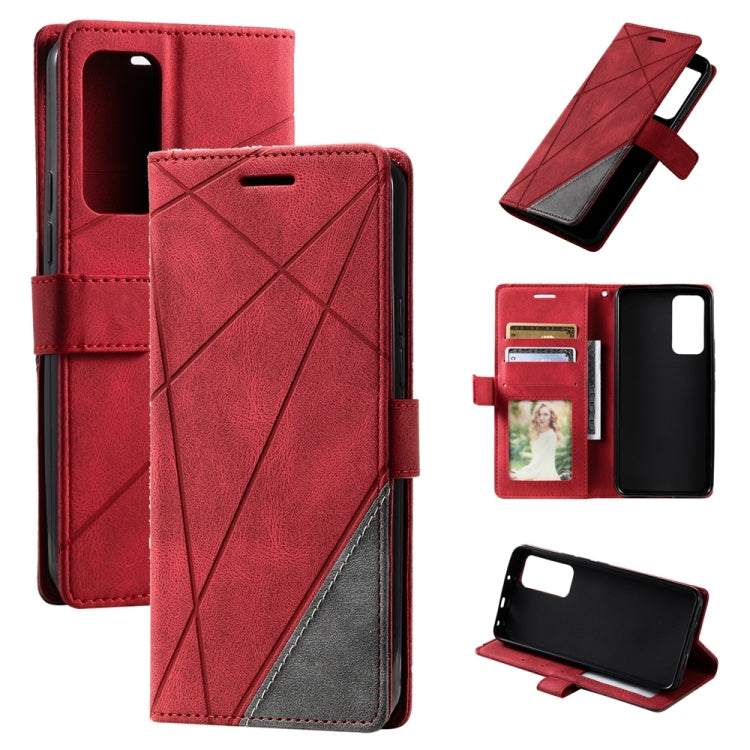 Skin Feel Splicing Leather Phone Case, For Xiaomi 12 Lite, For Xiaomi Redmi A1, For Google Pixel 7 Pro, For Google Pixel 6a, For Xiaomi Redmi A1+