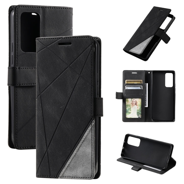 Skin Feel Splicing Leather Phone Case, For Xiaomi 12 Lite, For Xiaomi Redmi A1, For Google Pixel 7 Pro, For Google Pixel 6a, For Xiaomi Redmi A1+