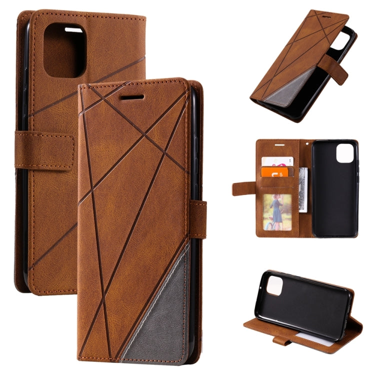 Skin Feel Splicing Leather Phone Case, For Xiaomi 12 Lite, For Xiaomi Redmi A1, For Google Pixel 7 Pro, For Google Pixel 6a, For Xiaomi Redmi A1+