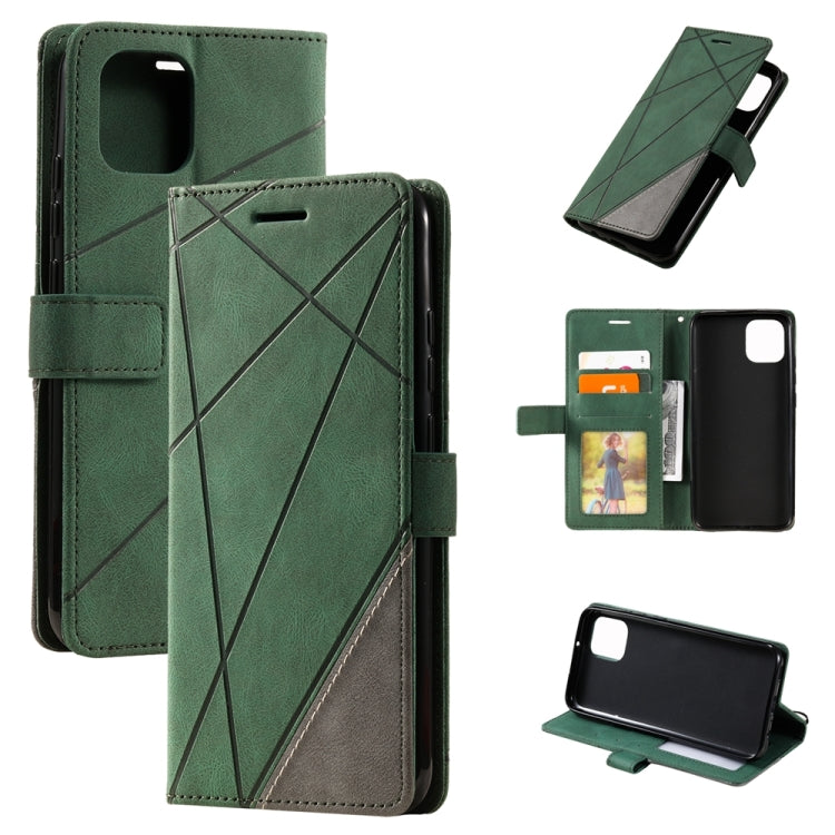 Skin Feel Splicing Leather Phone Case, For Xiaomi 12 Lite, For Xiaomi Redmi A1, For Google Pixel 7 Pro, For Google Pixel 6a, For Xiaomi Redmi A1+