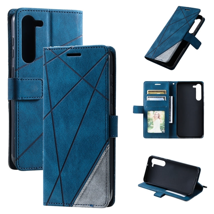 Skin Feel Splicing Leather Phone Case, For OPPO A57 2022, For Realme C30 4G, For Samsung Galaxy S23 5G, For Samsung Galaxy S23+ 5G, For Xiaomi 12T / Redmi K50 Ultra, For Samsung Galaxy S23 Ultra 5G, For Xiaomi Redmi 11 Prime 4G, For Samsung Galaxy A14 ...