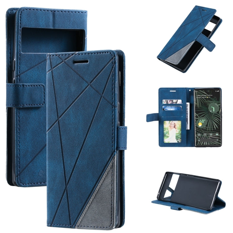 Skin Feel Splicing Leather Phone Case, For Xiaomi 12 Lite, For Xiaomi Redmi A1, For Google Pixel 7 Pro, For Google Pixel 6a, For Xiaomi Redmi A1+