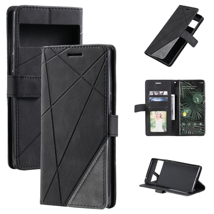 Skin Feel Splicing Leather Phone Case, For Xiaomi 12 Lite, For Xiaomi Redmi A1, For Google Pixel 7 Pro, For Google Pixel 6a, For Xiaomi Redmi A1+