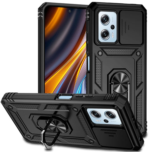 Sliding Camshield Holder Phone Case, For Xiaomi Redmi Note 11T Pro, For Motorola Moto G52/G82