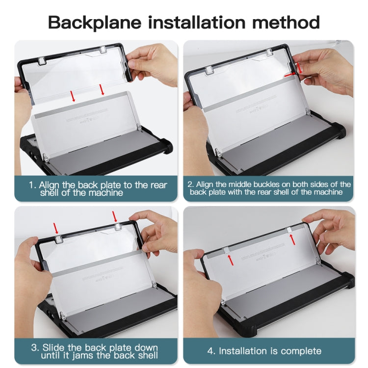 Acrylic Transparent Laptop Case, For Microsoft Surface Pro 10 / 9